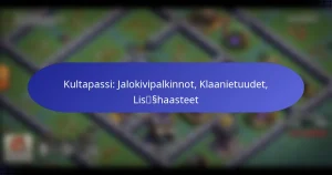 Read more about the article Kultapassi: Jalokivipalkinnot, Klaanietuudet, Lisähaasteet