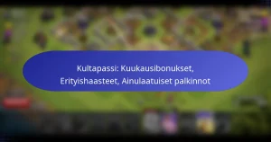 Read more about the article Kultapassi: Kuukausibonukset, Erityishaasteet, Ainulaatuiset palkinnot