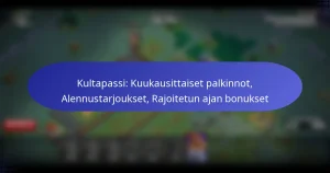 Read more about the article Kultapassi: Kuukausittaiset palkinnot, Alennustarjoukset, Rajoitetun ajan bonukset