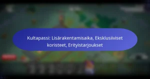 Read more about the article Kultapassi: Lisärakentamisaika, Eksklusiiviset koristeet, Erityistarjoukset
