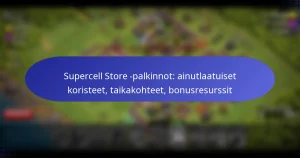 Read more about the article Supercell Store -palkinnot: ainutlaatuiset koristeet, taikakohteet, bonusresurssit