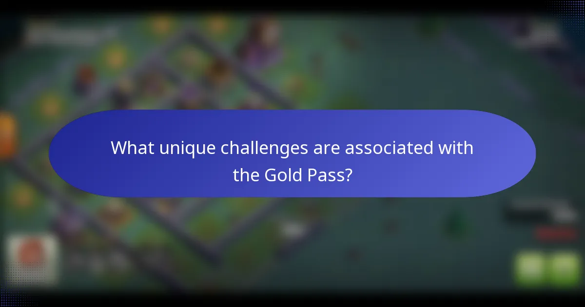 What unique challenges are associated with the Gold Pass?